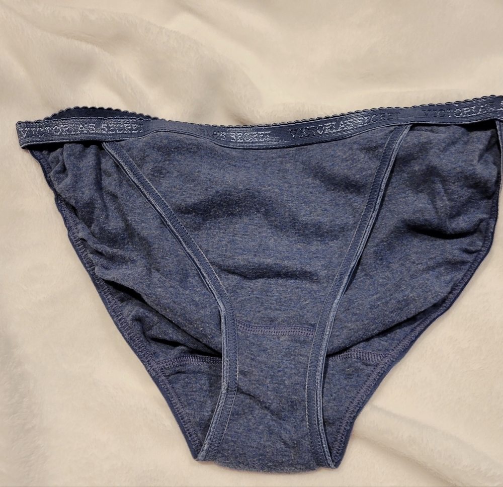 Vintage Victoria Secret Bikini Panties Sz Large .